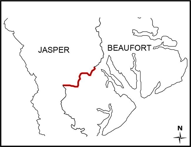 Beaufort Jasper Boundary