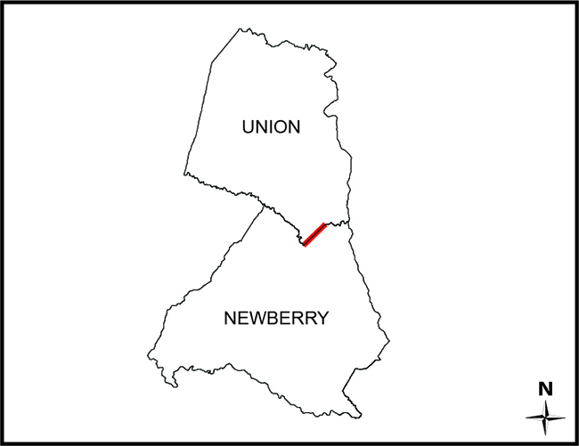 Newberry Union county line