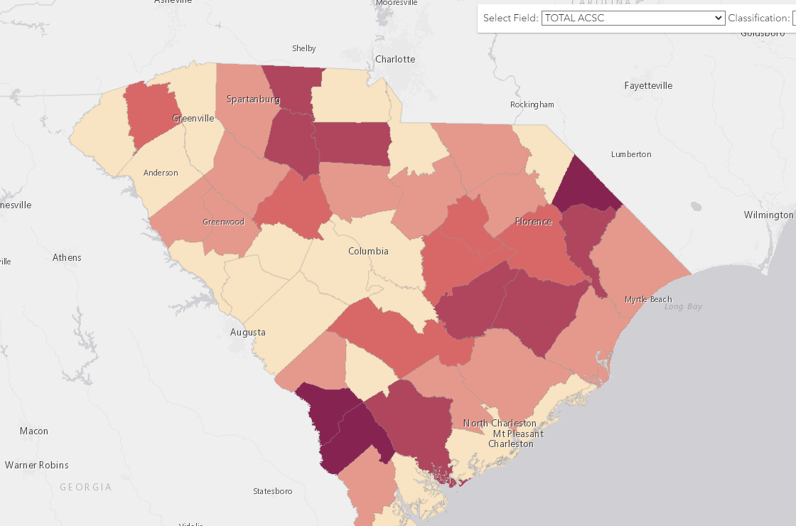 Interactive map image
