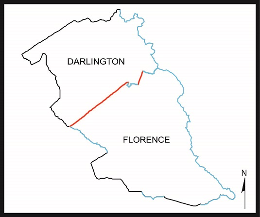 Darlington Florence County Boundary