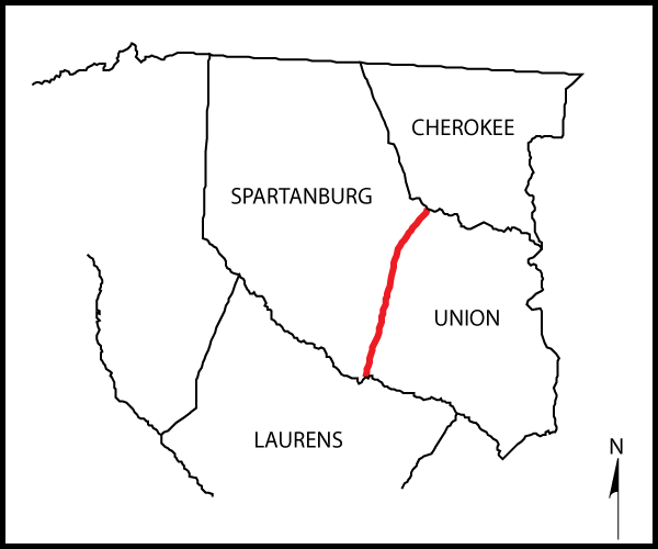 spartanburg union boundary