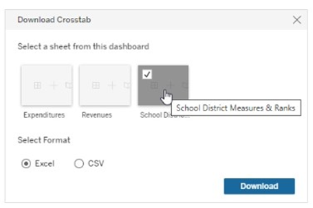 Select sheet icon