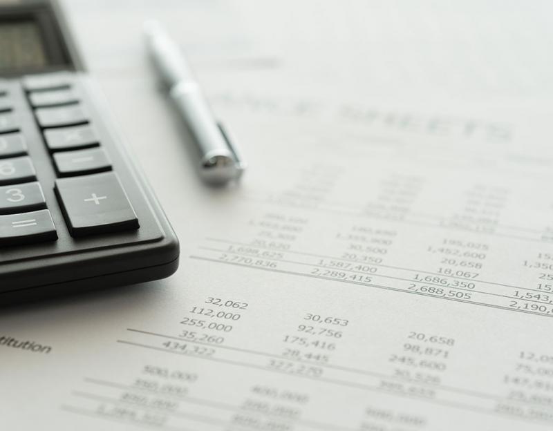 Calculator and chart