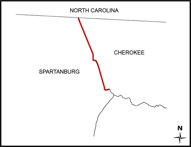 Cherokee Spartanburg project area