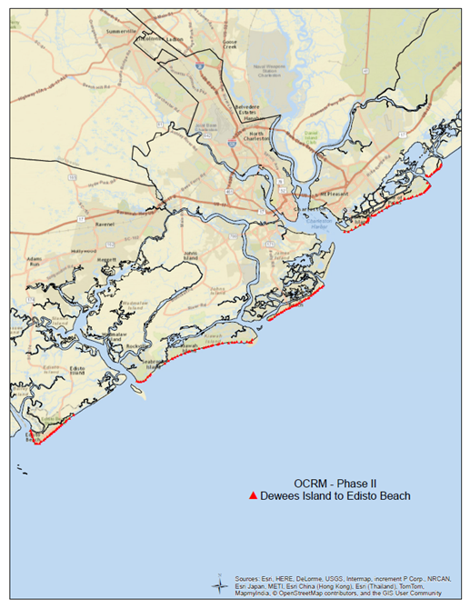 OCRM Phase 2 Map graphic