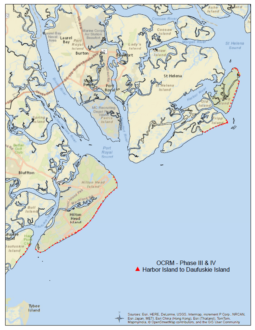 OCRM Phase 3 Map graphic