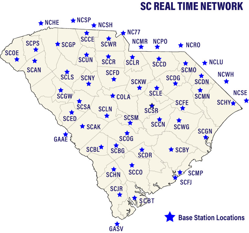 SC Real Time Network map